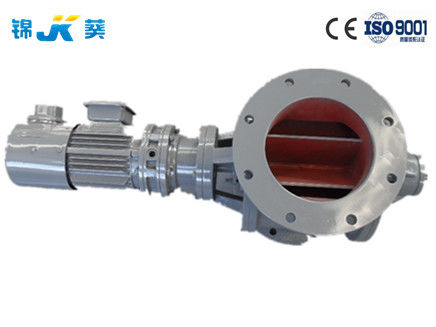 Upper and lower round flanges,positive or negative pressure conveying rotary valve 、rotary airlock feeder