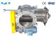 Low Noise Sanitary Rotary Valve With Scalloped Rotor Adjustable Blades