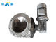 Industrial Stainless Steel Rotary Inlet Valve Upper And Below Round Flange